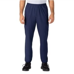 NWT Soybu Men's Woven Jogger 4 Way Stretch, Water Resistant Blue S